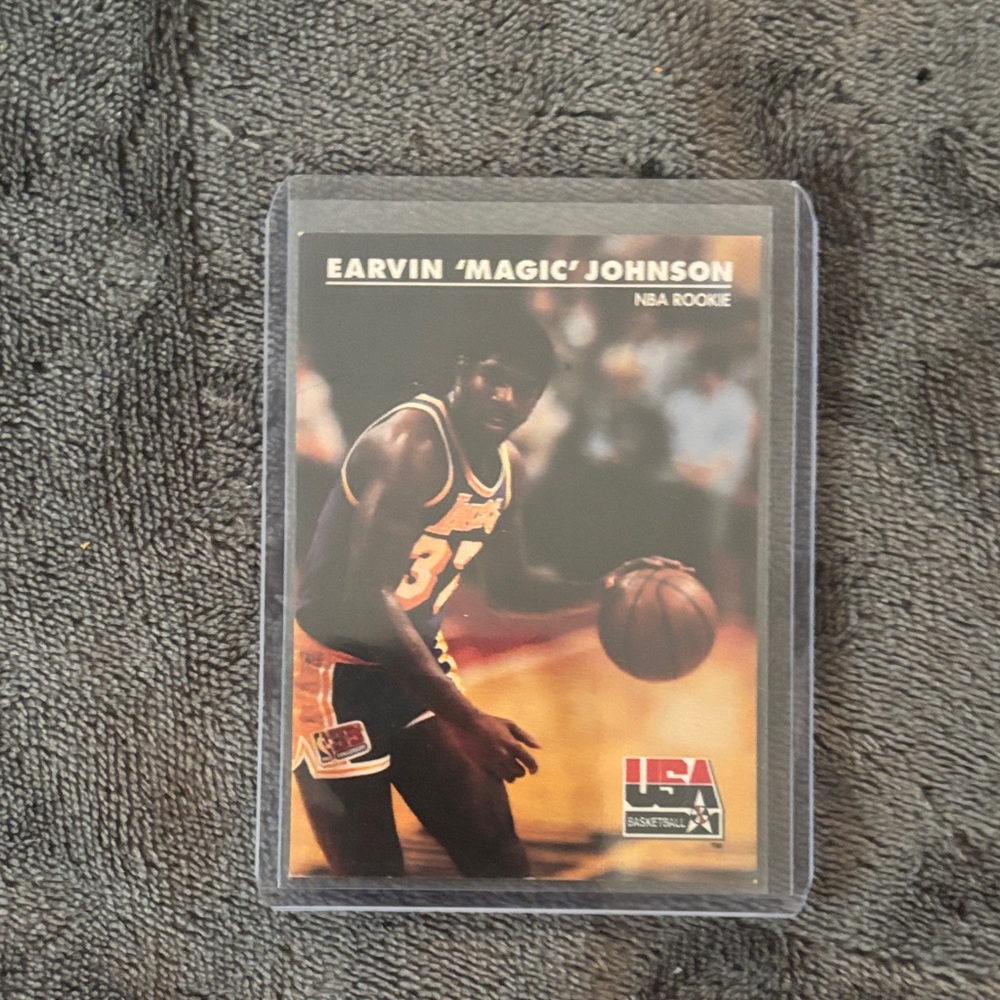 Earvin 'Magic' Johnson NBA Rookie Card